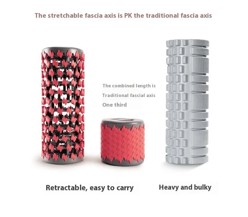 Adjustable Telescopic Foam Roller for Home Fitness & Muscle Relief