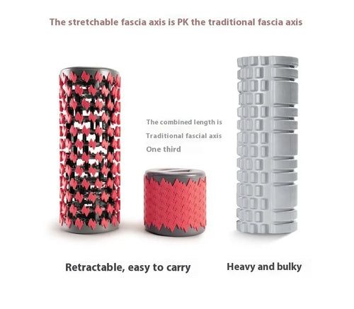Adjustable Telescopic Foam Roller for Home Fitness & Muscle Relief
